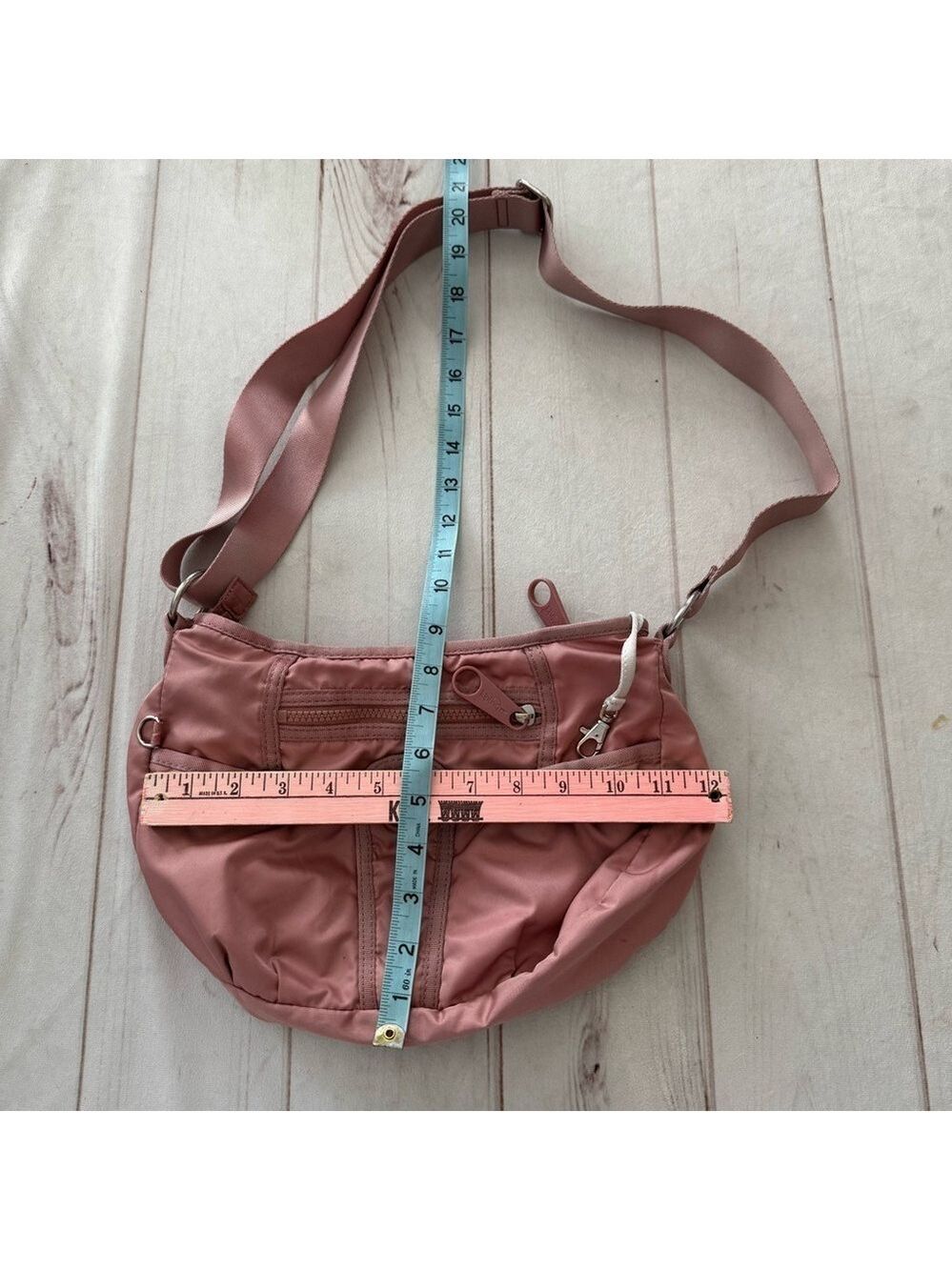 Kipling Dusty Rose Crossbody Bag Small lightweight Everyday Casual Purse Pink - Picture 10 of 16